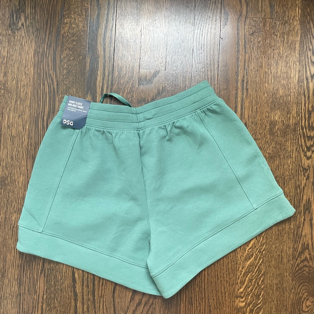 Dick’s Sporting Goods Women's Green Sweat Shorts - Picture 2 of 4